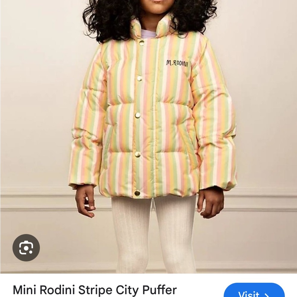 Mini Rodini Stripe Puffer